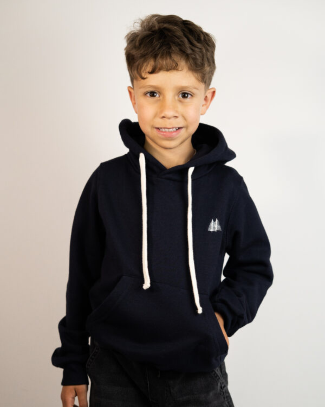 Hoodie kids Azul Oscuro