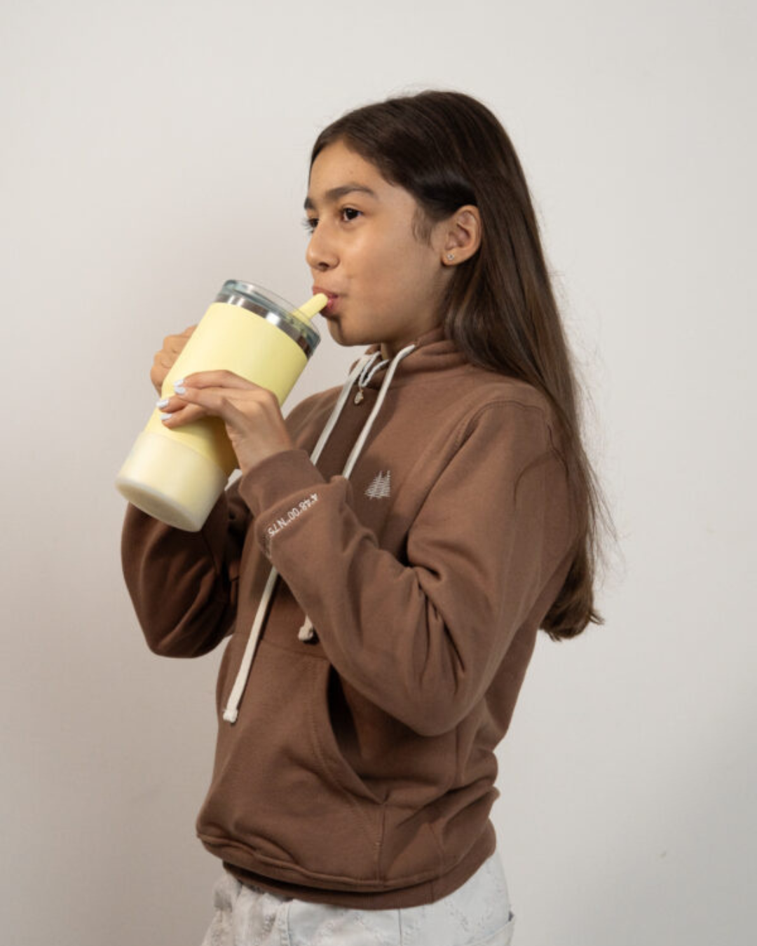 Hoodie kids Verde Militar