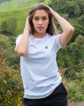Camiseta Cuello Redondo Blanca