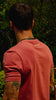 Camiseta para Hombre cuello redondo Coral 95% Algodon