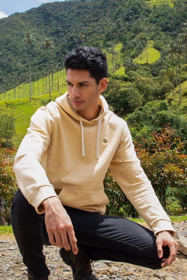 Hoodie hombre Color Nude Selvato Algodón - Selvato | Tienda de ropa 100% Colombiana
