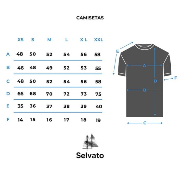 Camiseta para Hombre Cuello Redondo Blanco 95% algodón - Image 6